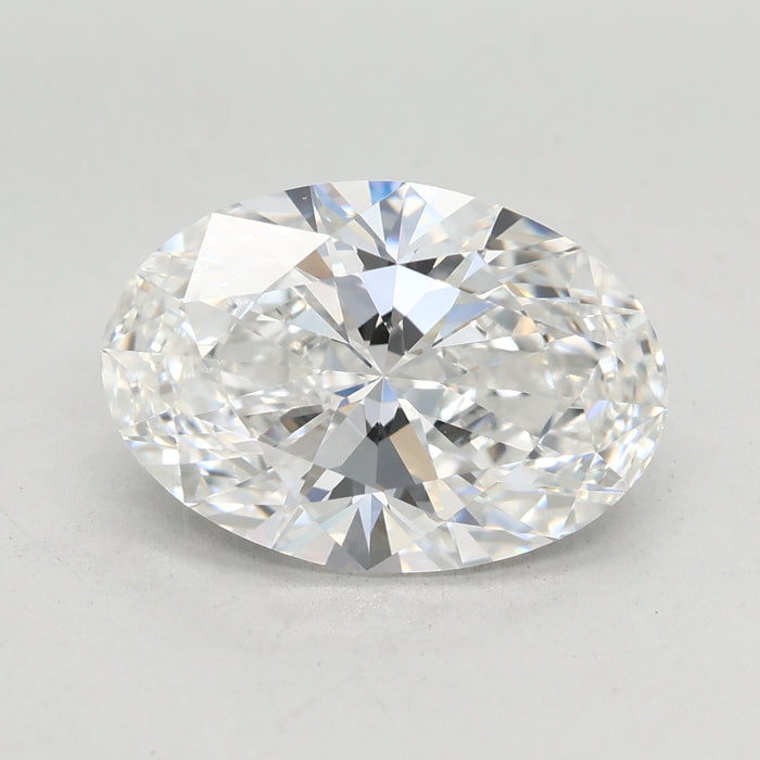 Loose 3.09 Carat E VVS2 IGI Certified Lab Grown Oval Diamonds