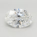 Loose 3.09 Carat E VVS2 IGI Certified Lab Grown Oval Diamonds
