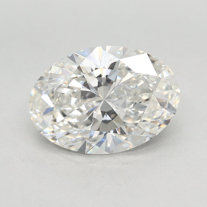 Loose 4.09 Carat F VVS2 IGI Certified Lab Grown Oval Diamonds