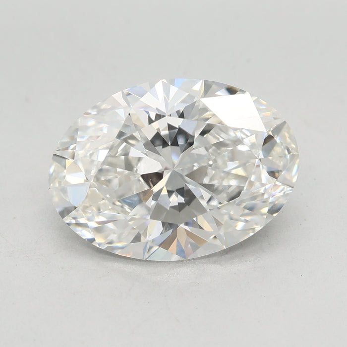 Loose 3.09 Carat F VVS2 IGI Certified Lab Grown Oval Diamonds