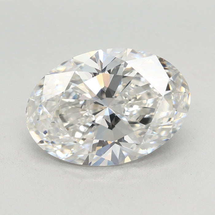 Loose 3.1 Carat F VVS2 IGI Certified Lab Grown Oval Diamonds