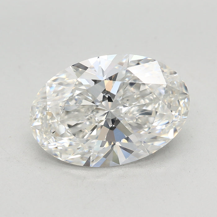 Loose 3.06 Carat F VVS1 IGI Certified Lab Grown Oval Diamonds
