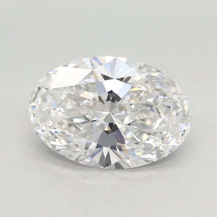 Loose 3.08 Carat E VVS2 IGI Certified Lab Grown Oval Diamonds