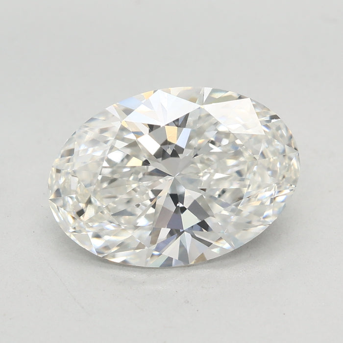 Loose 3.09 Carat F VVS2 IGI Certified Lab Grown Oval Diamonds