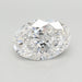 Loose 2.04 Carat D VVS2 IGI Certified Lab Grown Oval Diamonds