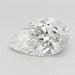 Loose 1.59 Carat D VVS2 IGI Certified Lab Grown Pear Diamonds