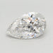 Loose 2.05 Carat F VVS2 IGI Certified Lab Grown Pear Diamonds