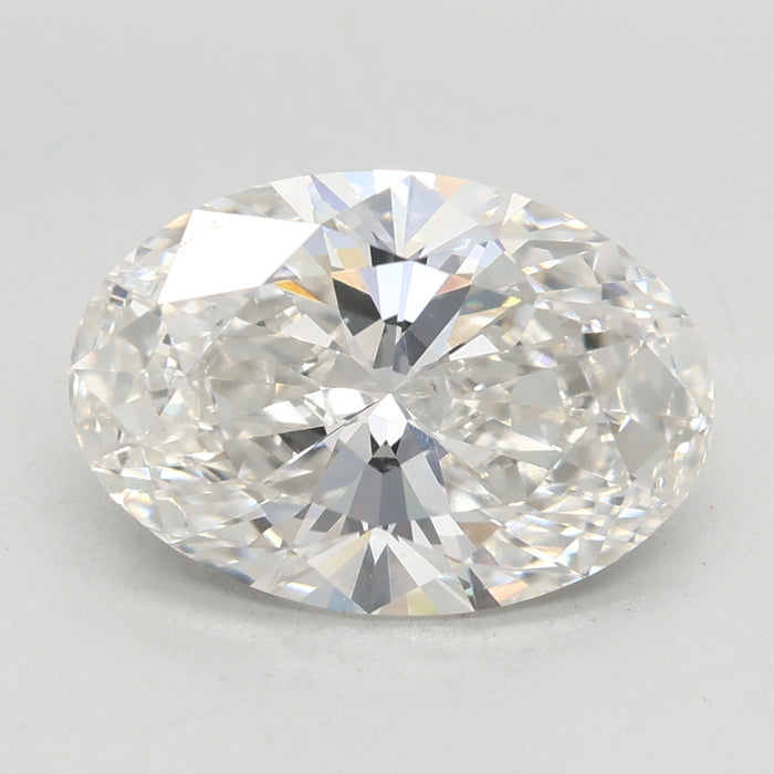 Loose 3.08 Carat F VVS2 IGI Certified Lab Grown Oval Diamonds