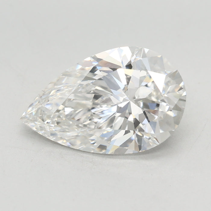 Loose 3.03 Carat F VVS2 IGI Certified Lab Grown Pear Diamonds
