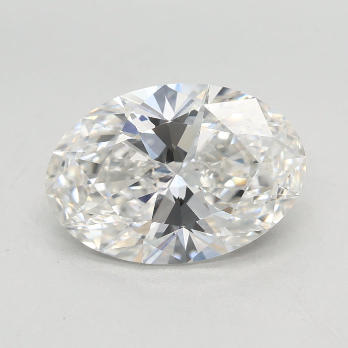 Loose 3.03 Carat F VVS2 IGI Certified Lab Grown Oval Diamonds