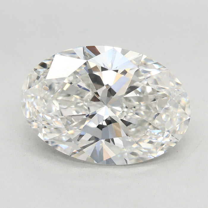 Loose 4.01 Carat F VVS2 IGI Certified Lab Grown Oval Diamonds
