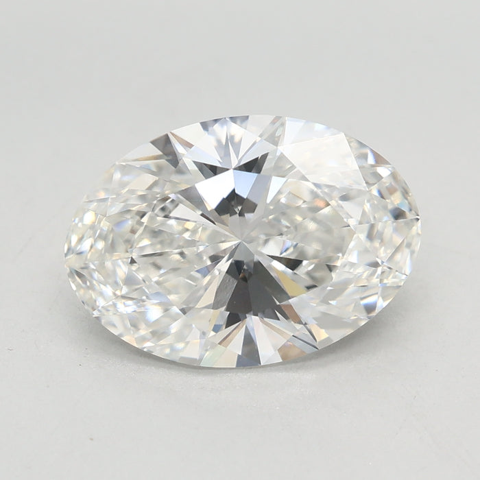 Loose 3.08 Carat F VVS1 IGI Certified Lab Grown Oval Diamonds
