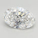 Loose 3.02 Carat E VVS1 IGI Certified Lab Grown Oval Diamonds