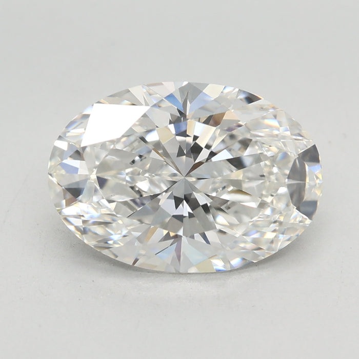 Loose 3.08 Carat F VVS2 IGI Certified Lab Grown Oval Diamonds