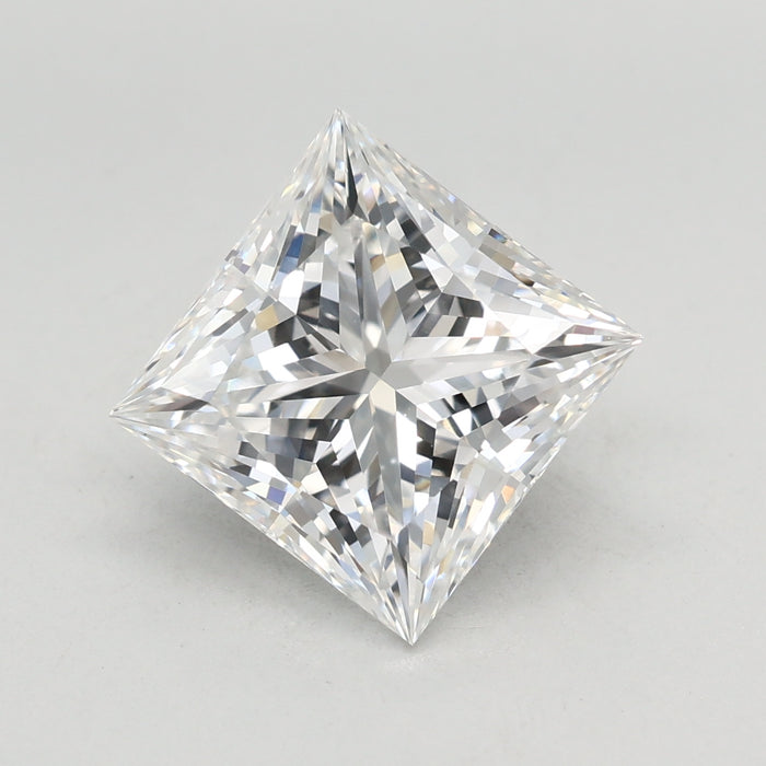 Loose 3.1 Carat E VVS2 IGI Certified Lab Grown Princess Diamonds
