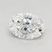 Loose 1.5 Carat D VVS2 IGI Certified Lab Grown Oval Diamonds
