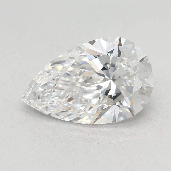 Loose 1.53 Carat D VVS2 IGI Certified Lab Grown Pear Diamonds