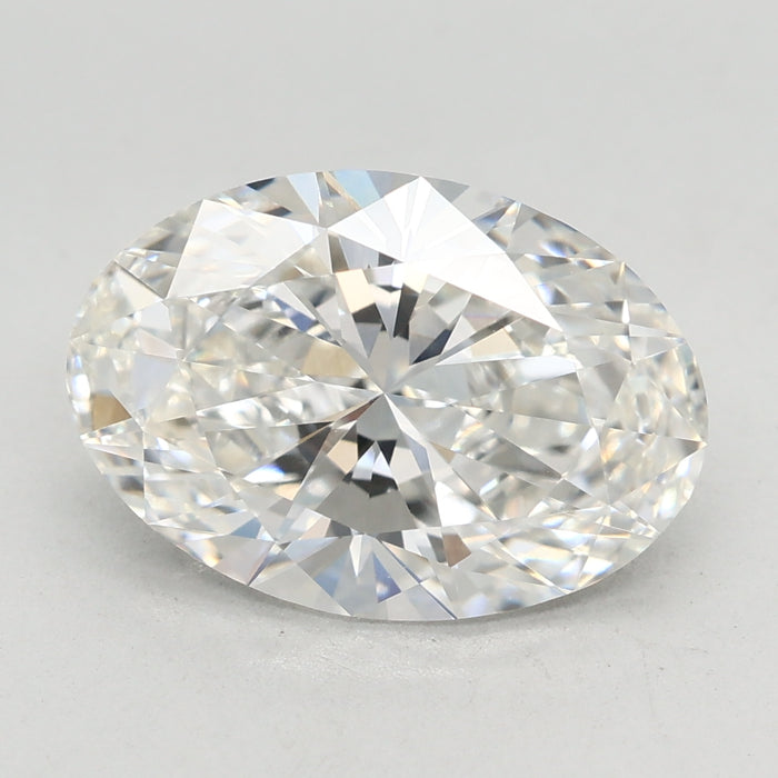 Loose 3.09 Carat F VVS2 IGI Certified Lab Grown Oval Diamonds