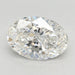 Loose 3.09 Carat F VVS2 IGI Certified Lab Grown Oval Diamonds