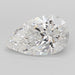 Loose 5.06 Carat E VVS1 IGI Certified Lab Grown Pear Diamonds