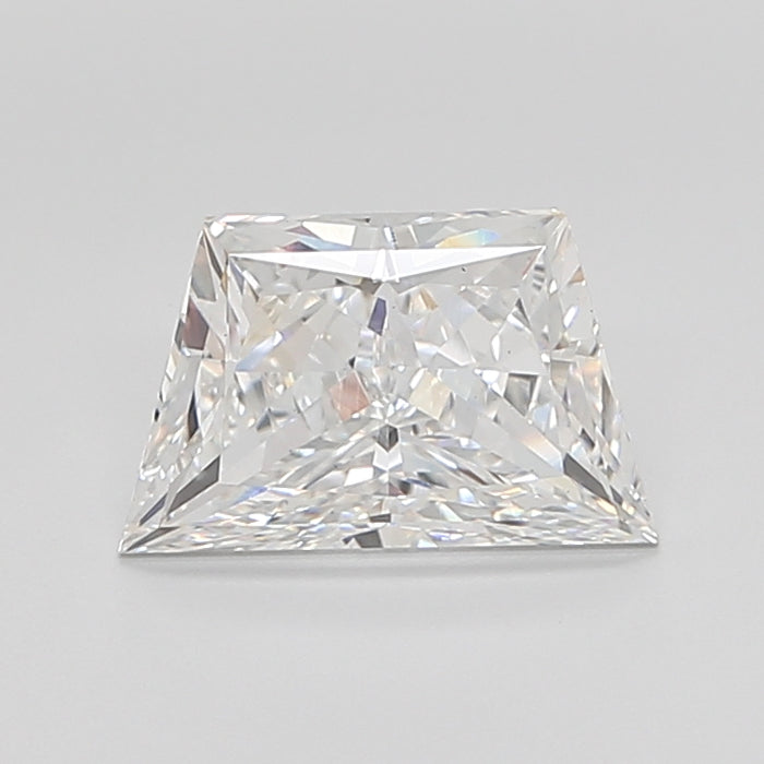 Loose 4.08 Carat E VS1 IGI Certified Lab Grown Trapezoid Diamonds