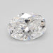 Loose 1.54 Carat D VVS2 IGI Certified Lab Grown Oval Diamonds