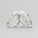 Loose 1.1 Carat D VVS1 IGI Certified Lab Grown Half Moon Diamonds