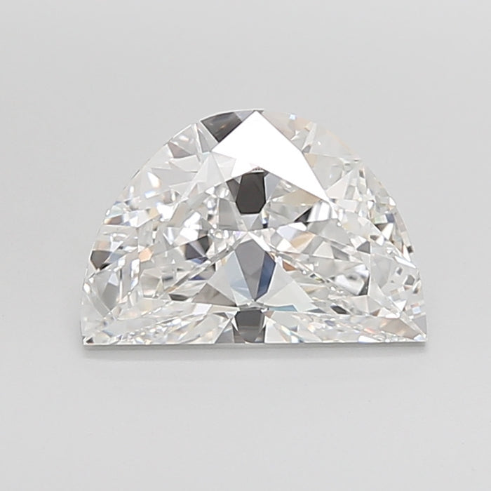 Loose 3.09 Carat E VVS2 IGI Certified Lab Grown Half Moon Diamonds
