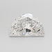 Loose 1.5 Carat D VS1 IGI Certified Lab Grown Half Moon Diamonds