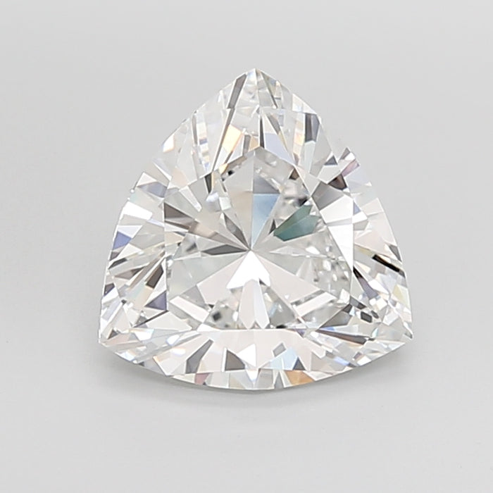 Loose 4.06 Carat E VVS2 IGI Certified Lab Grown Trillion Diamonds