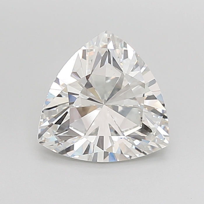 Loose 3.08 Carat F VS1 IGI Certified Lab Grown Trillion Diamonds