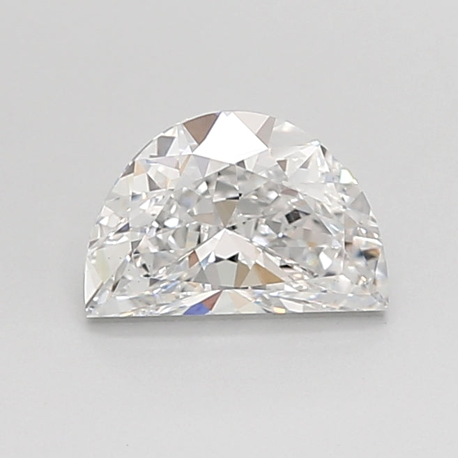 Loose 1.07 Carat D VS1 IGI Certified Lab Grown Half Moon Diamonds
