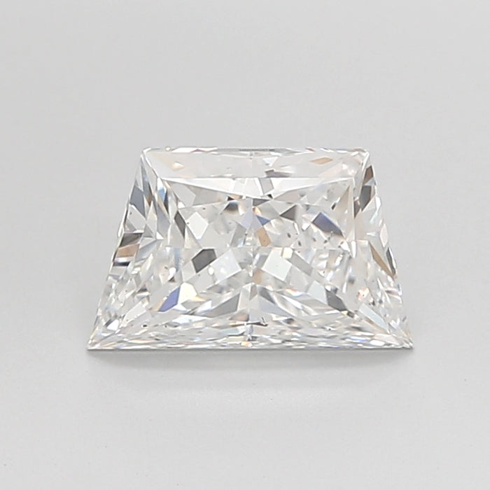 Loose 1.53 Carat D VS2 IGI Certified Lab Grown Trapezoid Diamonds
