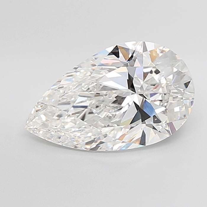 Loose 7.02 Carat E VVS2 IGI Certified Lab Grown Pear Diamonds