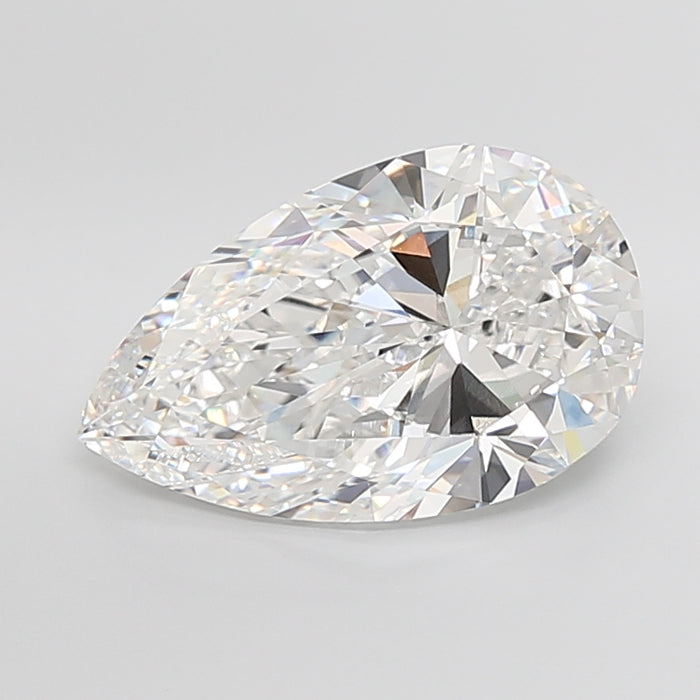 Loose 10.01 Carat E VVS2 IGI Certified Lab Grown Pear Diamonds
