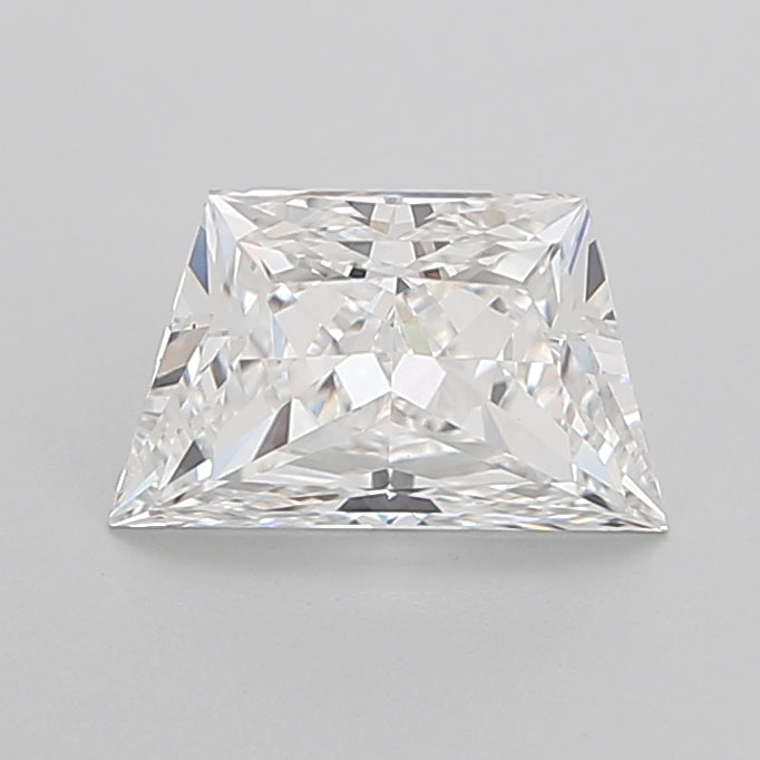 Loose 3.06 Carat E VVS2 IGI Certified Lab Grown Trapezoid Diamonds