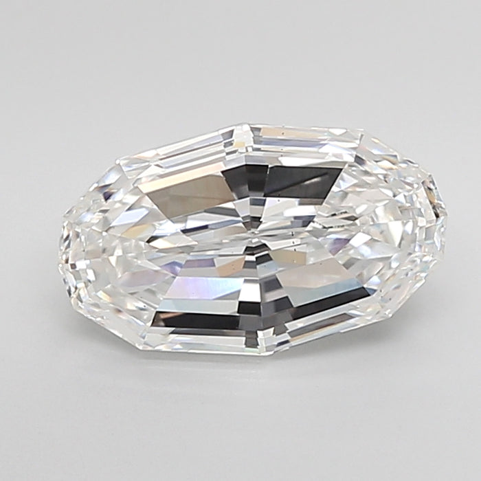 Loose 3.02 Carat E VS2 IGI Certified Lab Grown Step Oval Diamonds