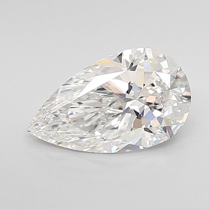 Loose 1.54 Carat E VVS2 IGI Certified Lab Grown Pear Diamonds
