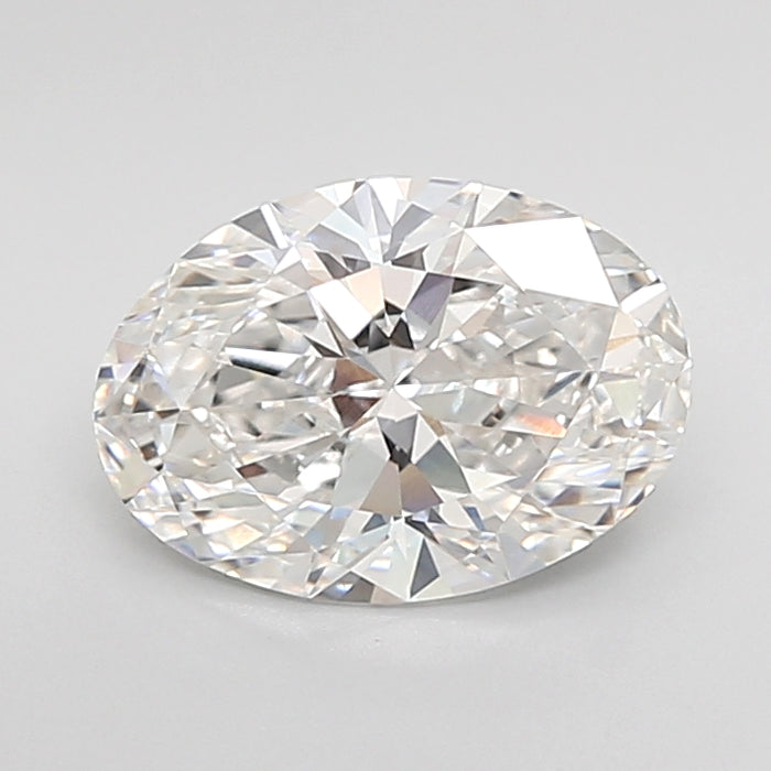 Loose 2.01 Carat F VVS1 IGI Certified Lab Grown Oval Diamonds