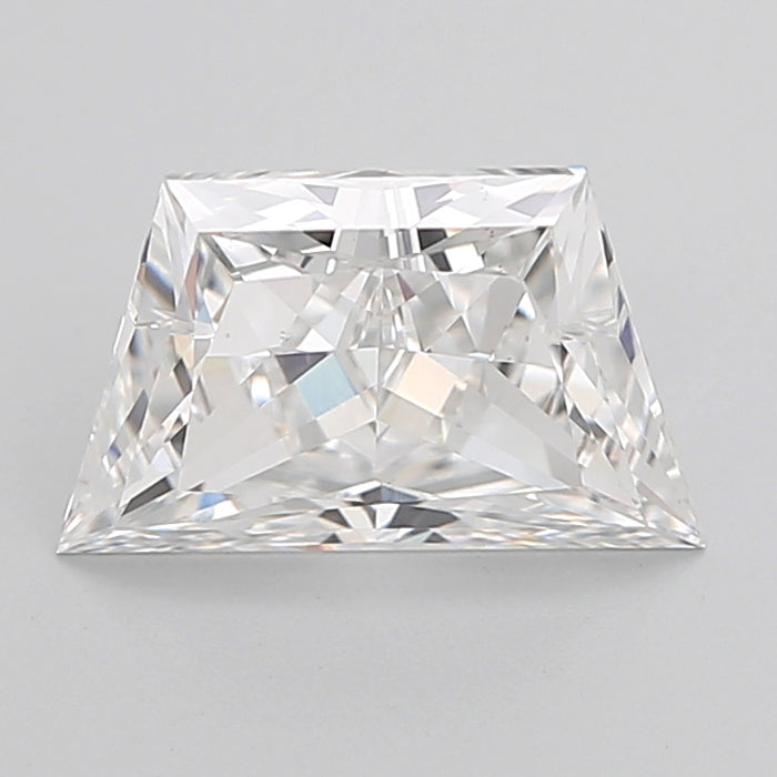 Loose 3.06 Carat E VVS2 IGI Certified Lab Grown Trapezoid Diamonds