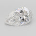 Loose 3.01 Carat D VVS2 IGI Certified Lab Grown Pear Diamonds