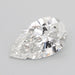 Loose 1.56 Carat E VVS2 IGI Certified Lab Grown Pear Diamonds