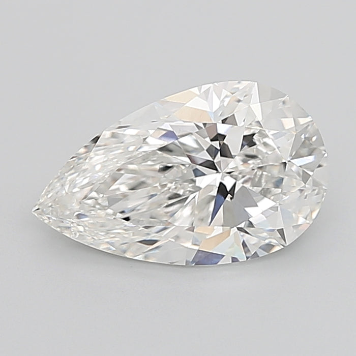 Loose 4.97 Carat F VVS2 IGI Certified Lab Grown Pear Diamonds