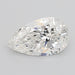 Loose 4.97 Carat F VVS2 IGI Certified Lab Grown Pear Diamonds