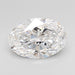 Loose 1.05 Carat D VVS2 IGI Certified Lab Grown Oval Diamonds