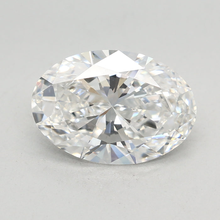 Loose 2.09 Carat E VVS2 IGI Certified Lab Grown Oval Diamonds