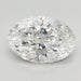 Loose 3.08 Carat E VVS2 IGI Certified Lab Grown Oval Diamonds