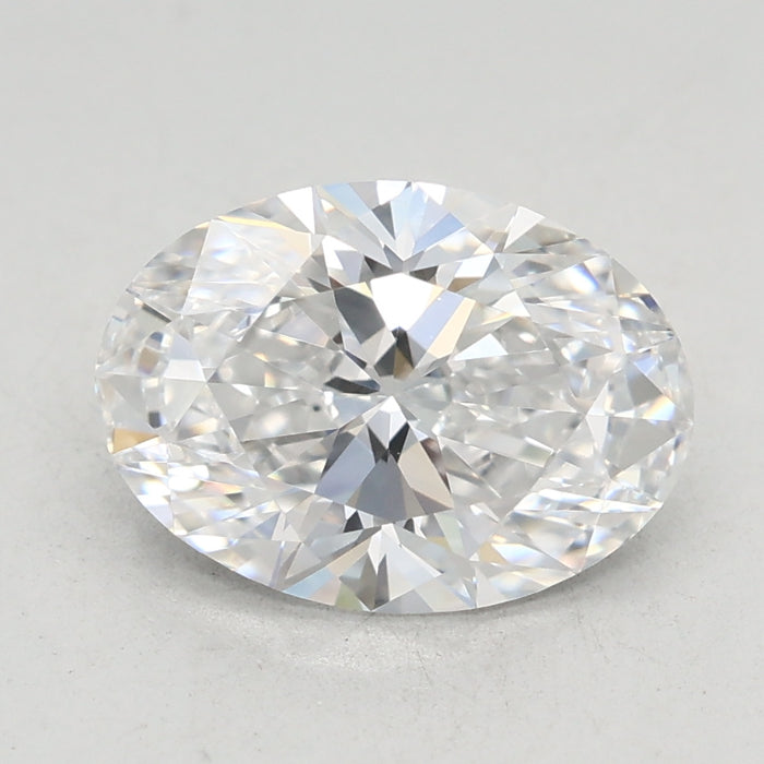 Loose 1.51 Carat D VVS2 IGI Certified Lab Grown Oval Diamonds