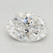 Loose 1.5 Carat D VVS2 IGI Certified Lab Grown Oval Diamonds
