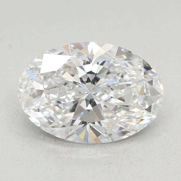 Loose 1.59 Carat D VVS2 IGI Certified Lab Grown Oval Diamonds